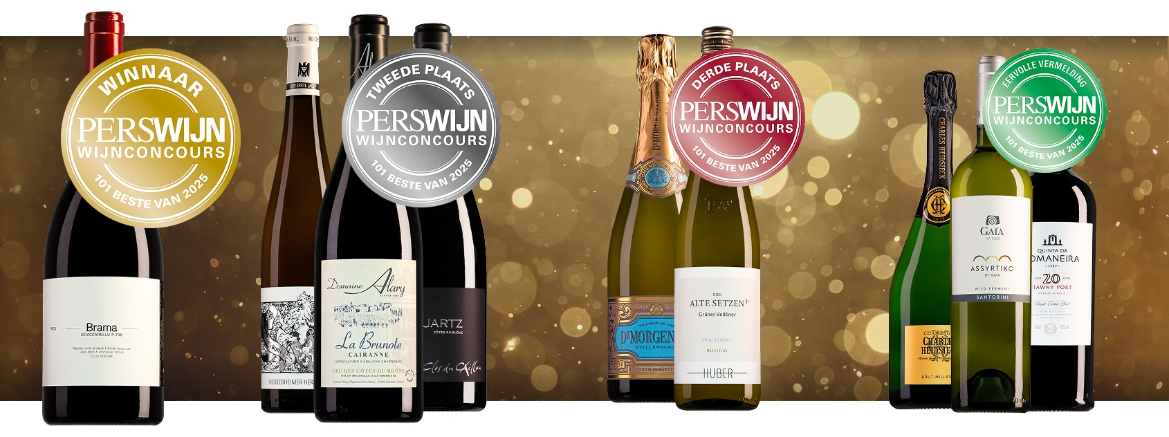 Negen van onze wijnen in Perswijns top 101 van 2025!