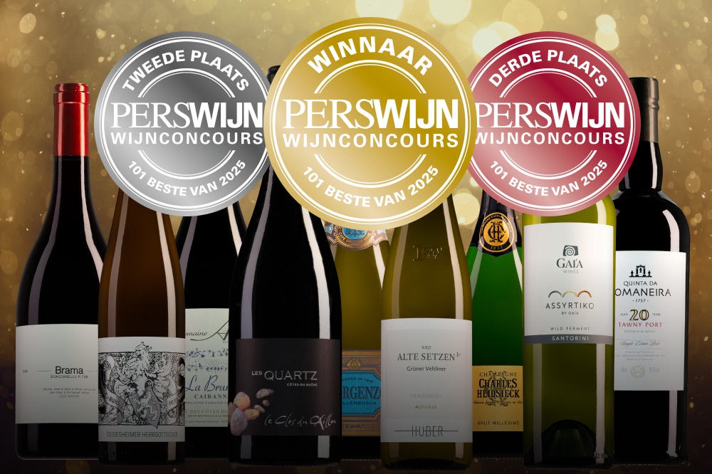 Negen van onze wijnen in Perswijns top 101 van 2025!