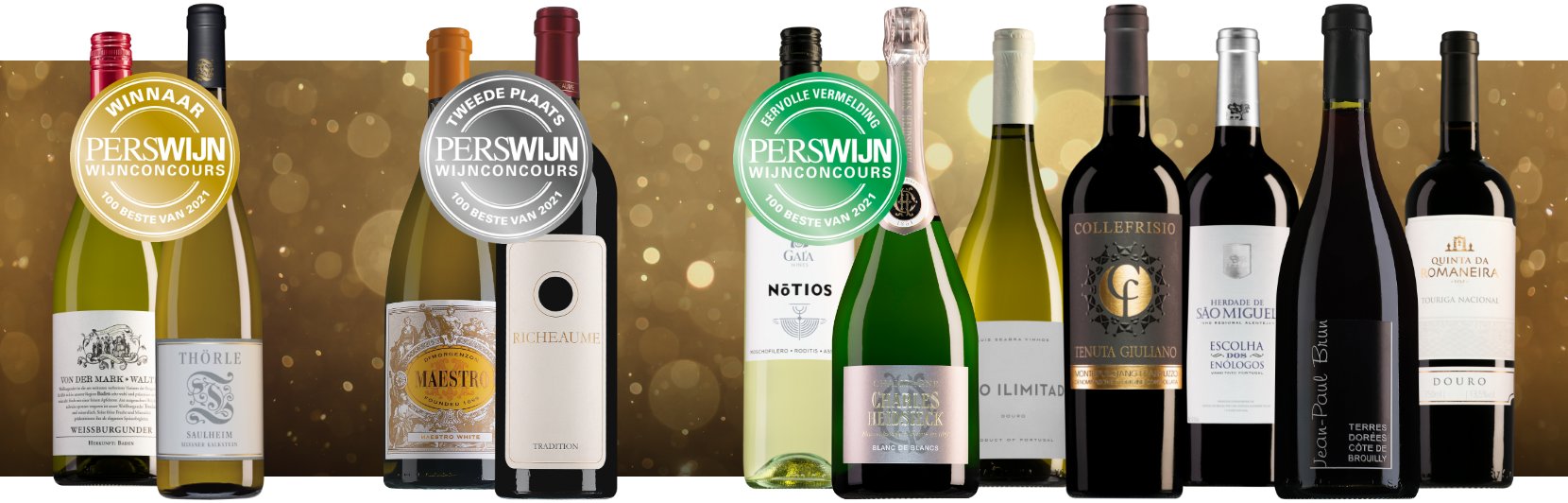 Maar liefst 11 van onze wijnen in Perswijns top 100 van 2021!