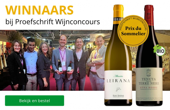 Winnaars bij Proefschrift Wijnconcours (Prix du Sommelier)